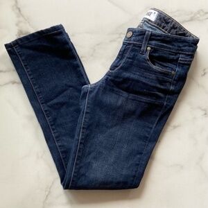 PAIGE Skyline Straight Dark Wash Jeans Size 25